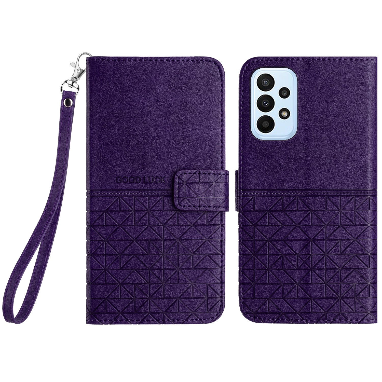 For Samsung Galaxy A33 5G Microfiber Leather Phone Case Geometric Imprinted Cover with Stand Wallet For Samsung Galaxy A33 5G Microfiber Leather Phone Case Geometric Imprinted Cover with Stand Wallet